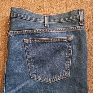 George Men's Straight Blue Jeans Size 46x32